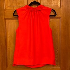 Ted Baker Audrye Ruffle Neck Sleeveless Top size 4